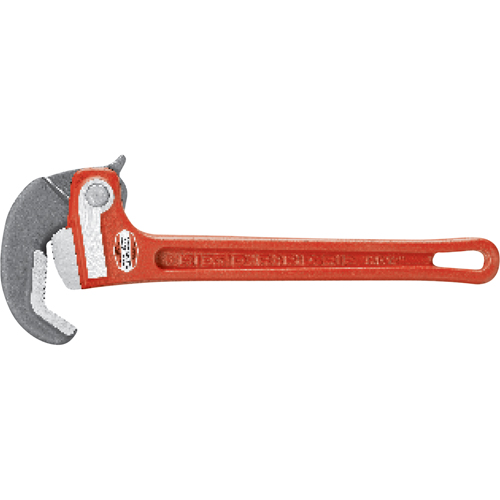 Ridgid 10358 Cl&eacute; &agrave; tuyau RapidGrip, Cap des m&acirc;choires 1-1/2", Longueur 14"