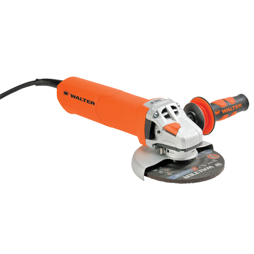 Walter Technologies Pour Surface 30A260 Meuleuse robuste Big 6, 6", 120 V, 14,5 A, 9600 Tr/min