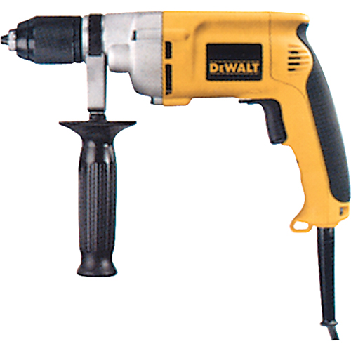 DEWALT DW246 VSR Drill, 1/2" Chuck, 7.8 A, 120 V, 0-600 RPM, Keyless Chuck
