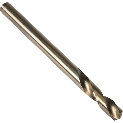 Precision 5999775 Jobber Drill Bit, High Speed Cobalt, #10, 3-5/8" L, 1-3/16" Flute, 135° Point Angle