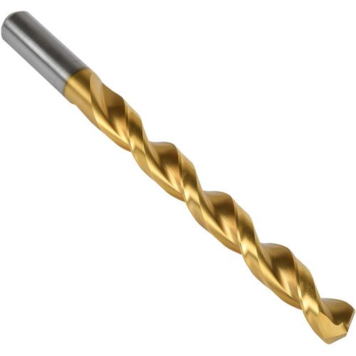 Precision 081712 Jobber Drill Bit, High Speed Steel, 3/16", 3-1/2" L, 2-5/16" Flute, 135° Point Angle