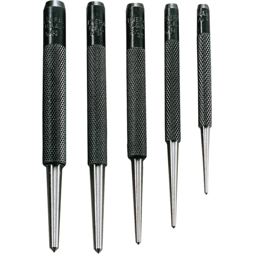 General Tools SPC74 Center Punch Set, 5 Pieces