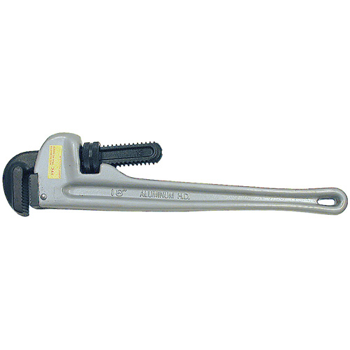 JET 020415 Pipe Wrench, 2-1/2" Jaw Capacity, 18" Long, Non-Ergonomic Handle
