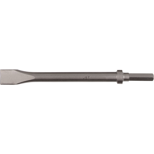 JET 408312 Hex Shank Long Narrow Flat Chisel