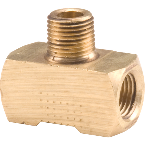 Dominion D106-C Branch Tees Extruded Male On Branch, Brass