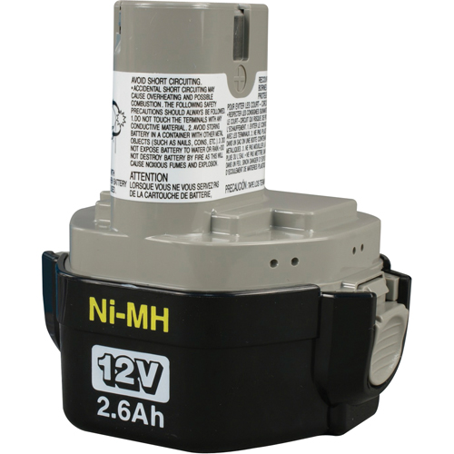 Makita 193157-5 Pod-Style Battery, Ni-MH, 12 V, 2.6 A
