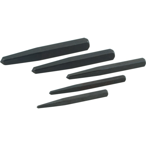 Gray Tools SE50C Straight Type Extractor Set, 5 Pieces