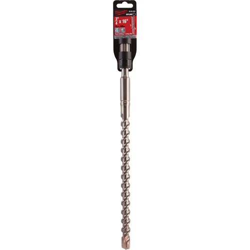 Milwaukee 48-20-4335 Heavy-Duty 4-Cutter Bit, 3/4", Spline Shank, Carbide
