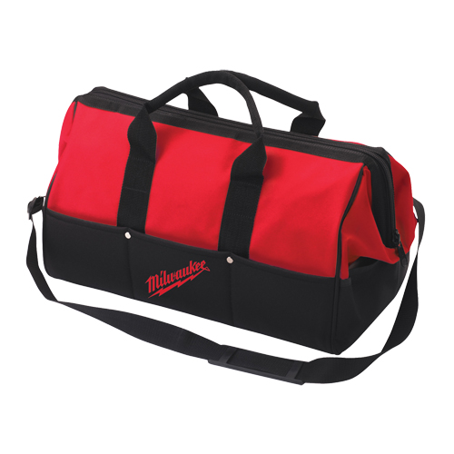 Milwaukee 48-55-3500 Water-Resistant Contractor Tool Bag, Polyester, 1 Pockets, Red