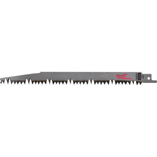 Milwaukee 48-00-1301 Lames de scie alternative Sawzall pour l'&eacute;lagage, Bim&eacute;tal, 5 Dents par pouce, 9" lo x 3/4" la