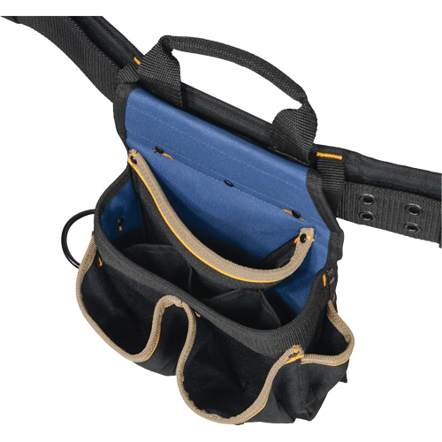 Kuny's EL1609 20 Pocket Tool Belt Combo, Polyester, Black