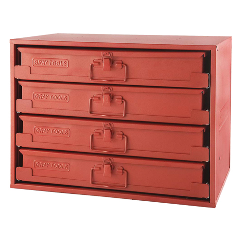 GRAY TOOLS Compartment Rack With 4 Compartment Boxes TEQ520 (90005PAK