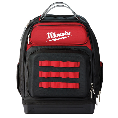 Milwaukee 48-22-8201 Ultimate Jobsite Backpack, 20" L x 17" W, Black, Ballistic