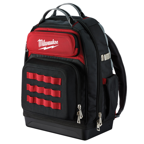 Milwaukee 48-22-8201 Ultimate Jobsite Backpack, 20" L x 17" W, Black, Ballistic