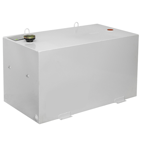 Jobox By Crescent 484000 Steel Fuel Transfer Tank, Steel, 100 Gal. Capacity, White