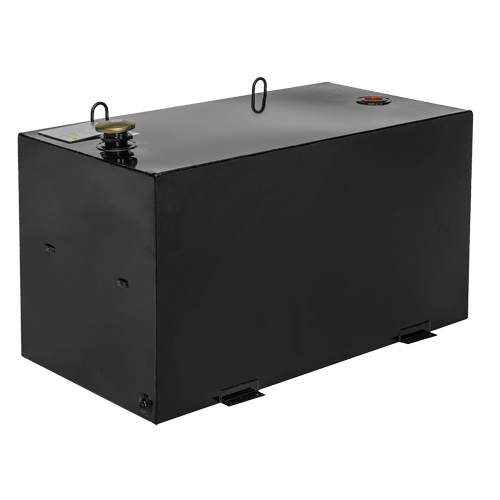 Jobox By Crescent 484002 Steel Fuel Transfer Tank, Steel, 100 Gal. Capacity, Black
