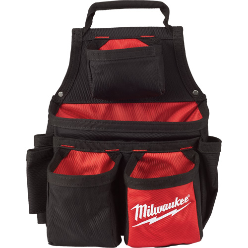 Milwaukee 48-22-8121 &eacute;tui de menuisier, Porte-outil multiple, Nylon, 17 Poches