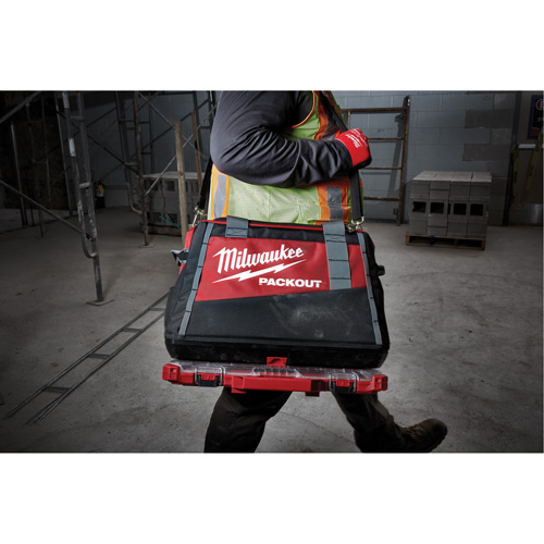 Milwaukee 48-22-8322 Sacs &agrave; outils Packout, Nylon balistique, 8 pochettes, Noir/Rouge