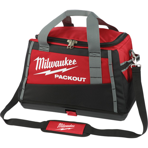 Milwaukee 48-22-8322 Sacs &agrave; outils Packout, Nylon balistique, 8 pochettes, Noir/Rouge