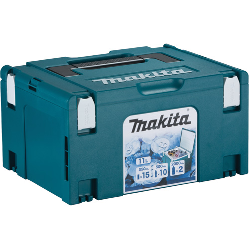 Makita 198274-6 Grande glaci&egrave;re thermique interverrouillable, 11 L/ 11,62 pintes/ 2,90 gal. Capacit&eacute;