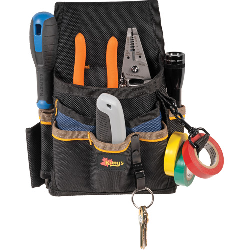 Kuny's EL-1503 &eacute;tui d'entretien pour &eacute;lectricien, Porte-outil multiple, Polyester, 9 Poches