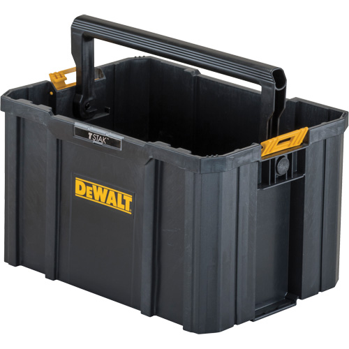 DEWALT DWST17809 TSTAK&reg; Open Tote, 17-1/4" x 12-1/2" x 10-3/4", Black