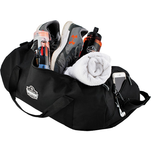 Ergodyne 13320 Sac polochon 5020 Arsenal, Polyester, 3 pochettes, Noir