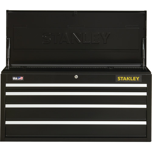 Stanley Tools STST24044BK 300 Series Tool Chest, 41" W, 4 Drawers, Black