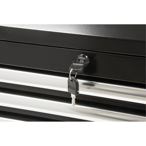 Aurora Tools TER066 Industrial Tool Chest, 26" W, 4 Drawers, Black