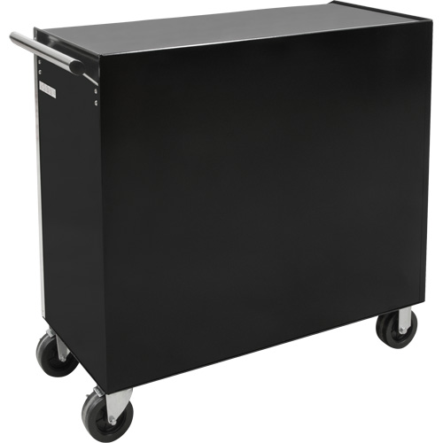 Aurora Tools TER067 Industrial Tool Cart, 11 Drawers, 41" W x 18-3/4" D x 39-1/3" H, Black