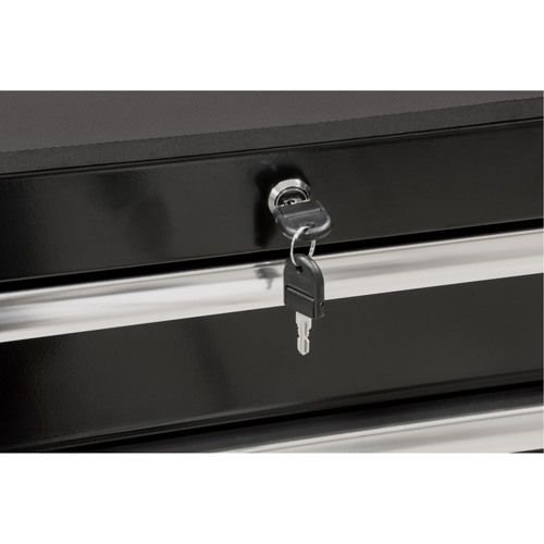 Aurora Tools TER069 Heavy-Duty Tool Cart, 7 Drawers, 28" W x 22" D x 42-3/8" H, Black