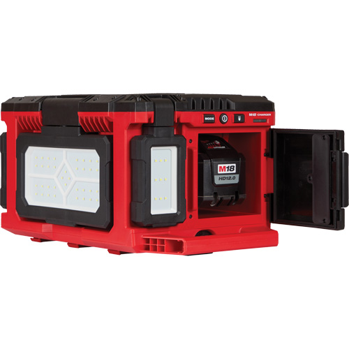Milwaukee 2357-20 Lampe/chargeur M18 Packout, DEL, 3000 lumens