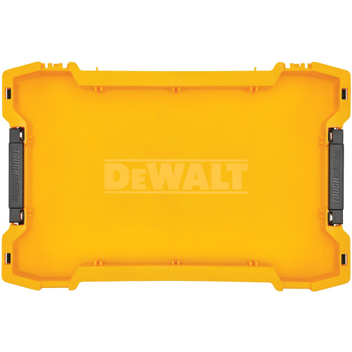 DEWALT DWST08110 ToughSystem&reg; Shallow Tool Tray, 18-2/5" x 12" x 2-1/3", Yellow