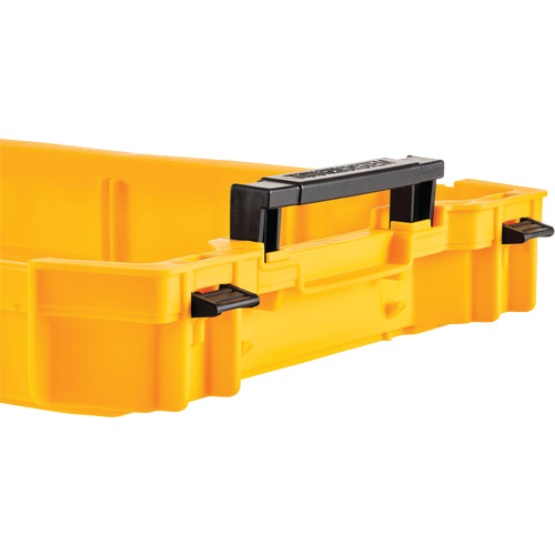 DEWALT DWST08110 ToughSystem&reg; Shallow Tool Tray, 18-2/5" x 12" x 2-1/3", Yellow