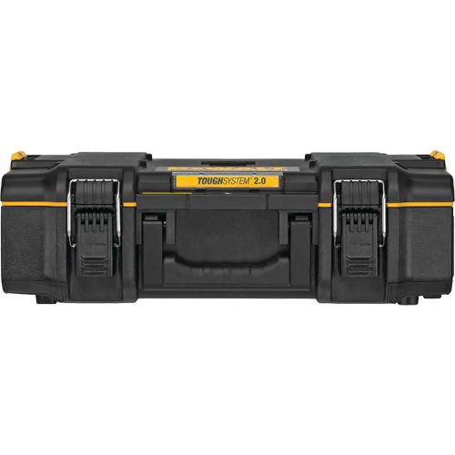 DEWALT DWST08165 Boîte &agrave; outils ToughSystem 2.0, 21-3/4" x 14-3/4" x 7", Noir