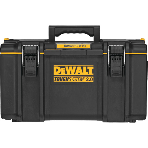 DEWALT DWST08300 ToughSystem&reg; 2.0 Large Toolbox, 21-3/4" x 14-3/4" x 12-3/8", Black