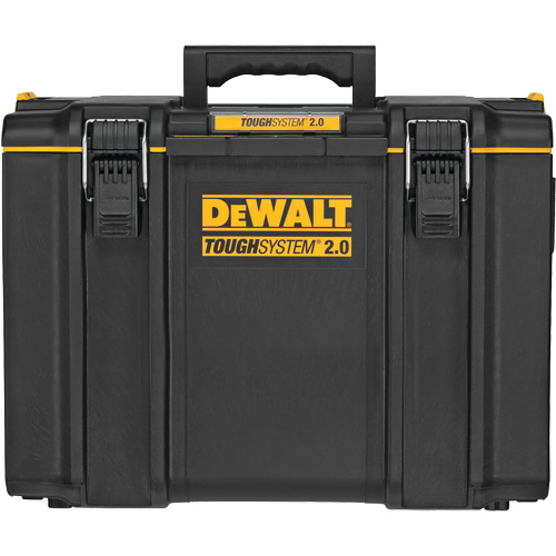DEWALT DWST08400 ToughSystem&reg; 2.0 Extra Large Toolbox, 21-3/4" x 14-3/4" x 16-1/4", Black
