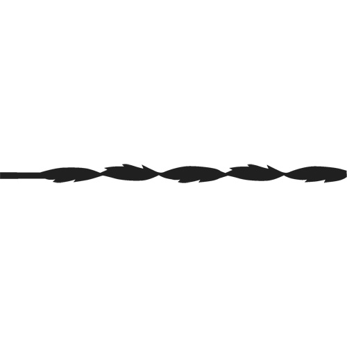 King Canada KSSB-SP04 12-Piece Spiral Scroll Saw Blades, Scroll cutting, 0.035" W x 5" L, 36 TPI