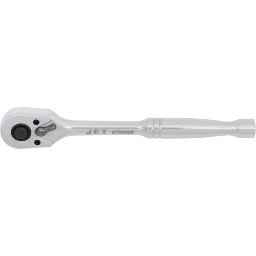 JET 670926 RHQ-14 Oval Head Ratchet Wrench, 1/4" Drive, Plain Handle
