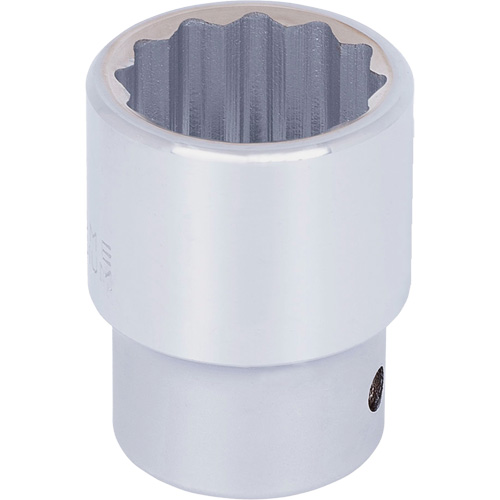 JET 673624 Douille chrom&eacute;e, 24 mm, Prise 3/4", 12 pans