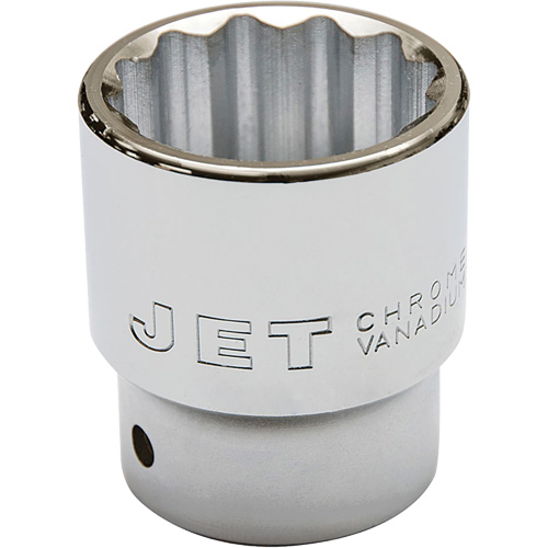 JET 673635 Douille chrom&eacute;e, 35 mm, Prise 3/4", 12 pans