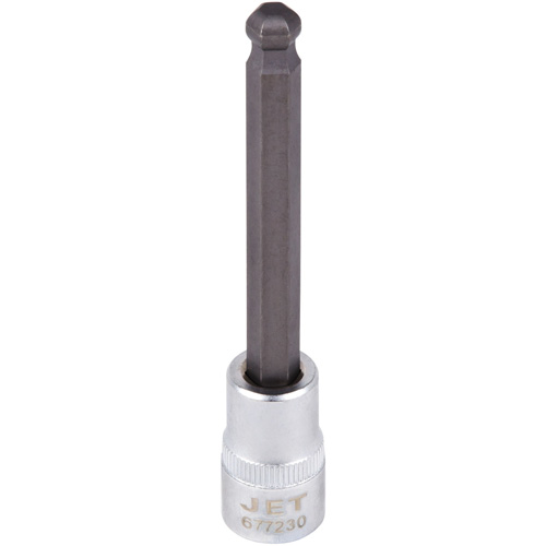 JET 677280 Douille &agrave; embout, Sph&egrave;re hexagonale, 10 mm x 4" lo, Prise 3/8"
