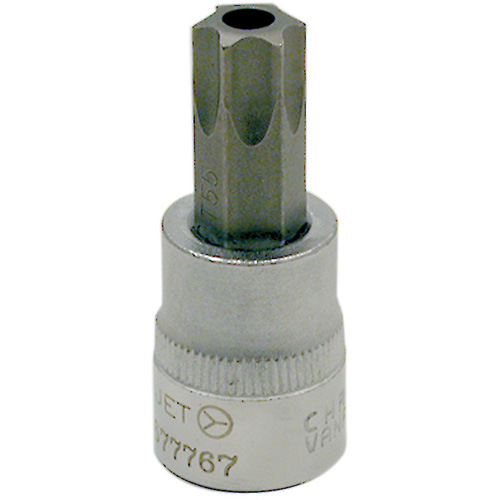 JET 677767 Bit Socket, Torx&reg; Tamper, T-55 x 2" L, 3/8" Drive