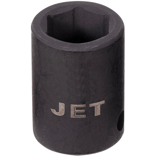 JET 681512 Socket, Impact, 12 mm, 3/8" Drive, 6 Points
