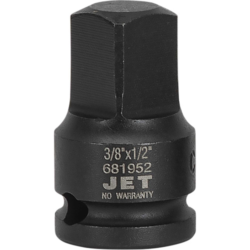 JET 681952 Adaptateur femelle x m&acirc;le, 1/2", Prise 3/8"