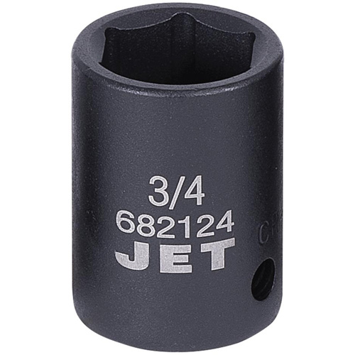 JET 682124 Douille SAE, Chocs, 3/4", Prise 1/2", 6 pans