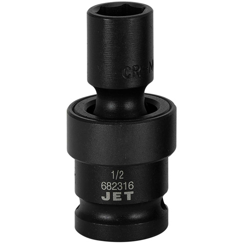 JET 682316 Universal Socket, Impact, 1/2", 1/2" Drive, 6 Points