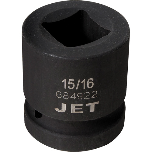 JET 684922 Douille &agrave; paroi tr&egrave;s-fine, Chocs, 15/6", Prise 1", 6 pans