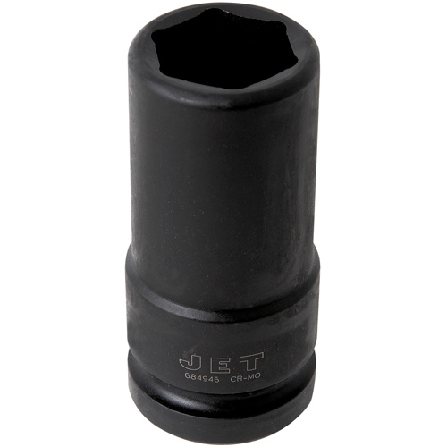 JET 684946 Extra-Thin-Wall Socket, Impact, 1-1/4", 1" Drive, 6 Points, Deep