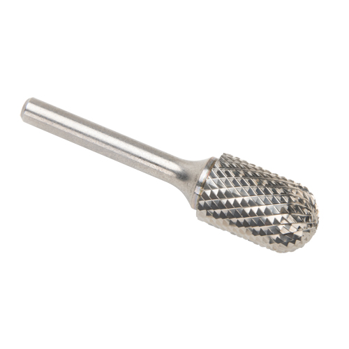 Walter Surface Technologies C17522 CLEVELAND Solid Carbide Burrs - Cylinder Shape with Ball Nose, SC-6, 3/5" Dia., 25.4 mm Depth of Cut